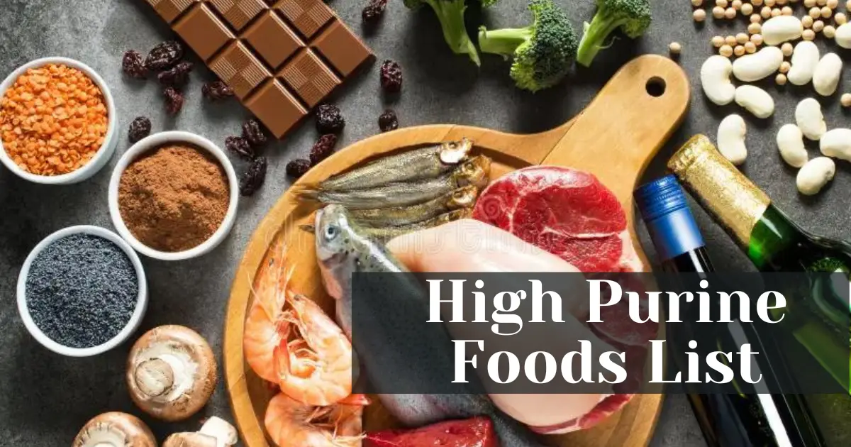 High Purine Foods List